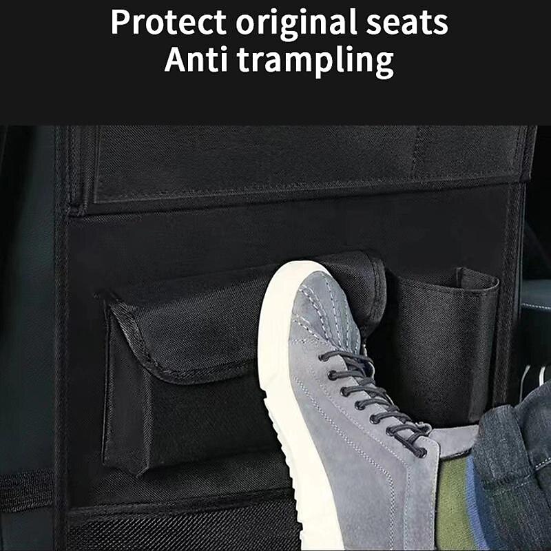 auto-accessoires universele autostoelen organizer met dienblad tablethouder multi-pocket opslag auto-interieur opbergen opruimen 2025 - $22.99 –P6