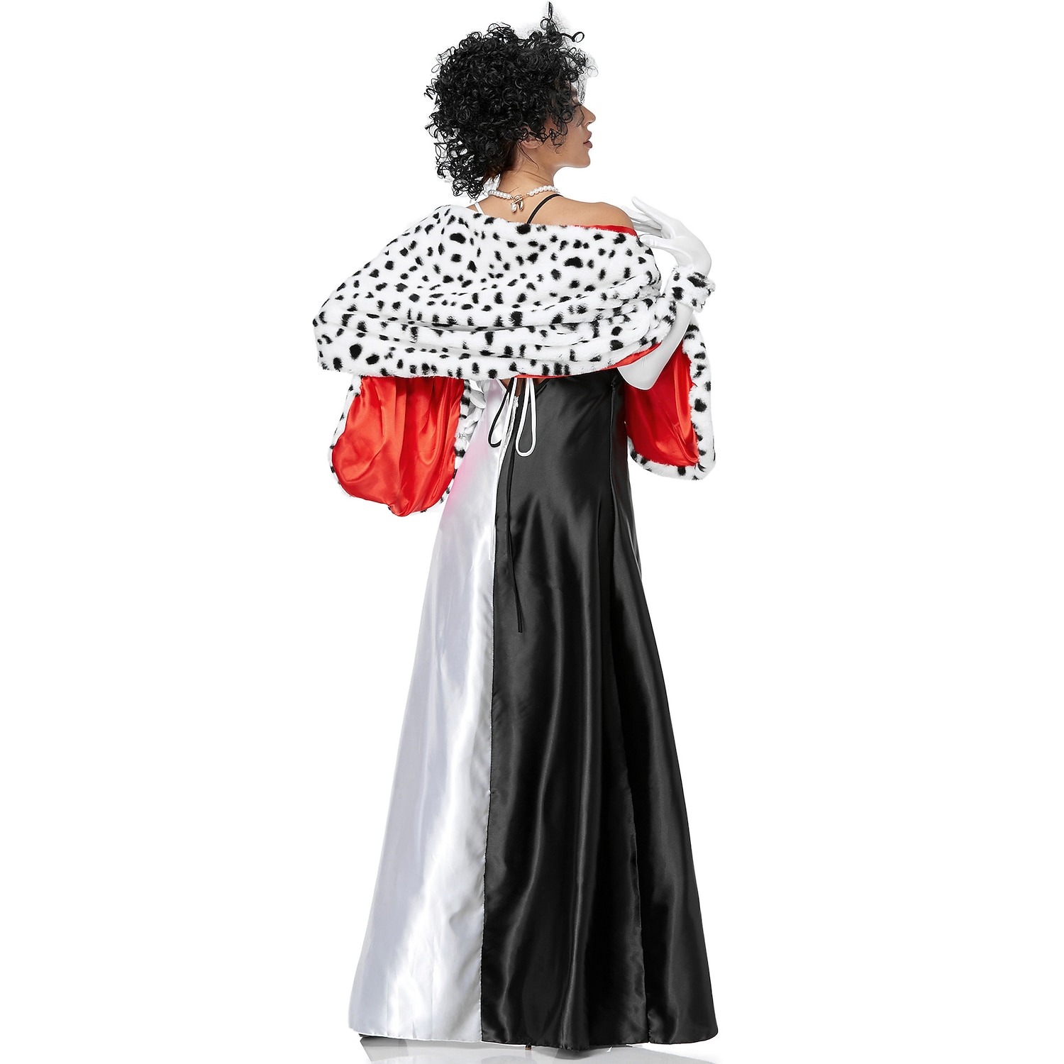 Sto a jeden dalmatin Cruella de Vil Šaty Cosplay Paruky Maškarní Cosplay kostým Sexy kostým Filmové kostýmy for Dámské Dospělé Plesová maškaráda 2025 - $26.99 –P2