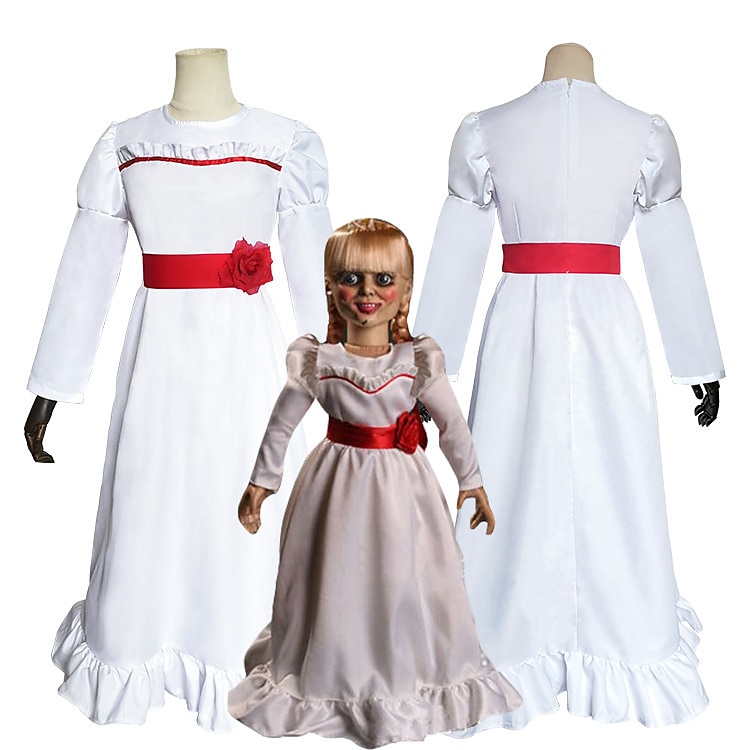 Kouzlení Annabelle Cosplay kostým Úbory cosplay Filmové kostýmy for Dámské Dívčí Dětské Dospělé Karneval Plesová maškaráda 2025 - $47.99 –P1