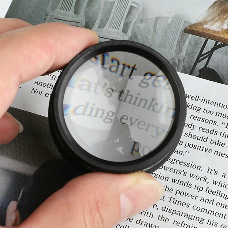 könnyű 30x40-es nagyító egyszínű optikai lencsés hordozható nagyító nagyító ékszerekhez, érmebélyegekhez óra 2025 - $11.99 –P7
