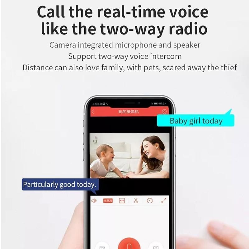 1080P/720P Wifi E27 Bulb Surveillance Camera Full Color Night Vision Motion Detection 4x Digital Zoom 2 Way Voice Indoor Baby Monitor Home Security Netcam 2025 - $34.99 –P11