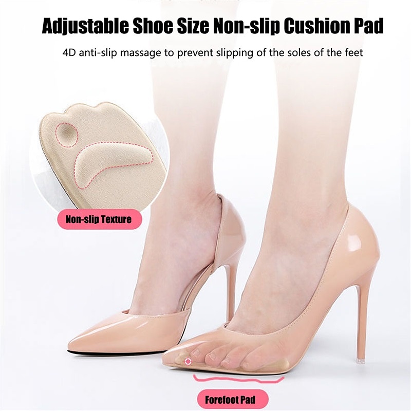 2 Pairs Women's Transparent Gel Insoles for High Heels with Anti-Slip and Cushioning Design - Comfortable Foot Pads for All-Day Wear 2026 - $11.99 –P10