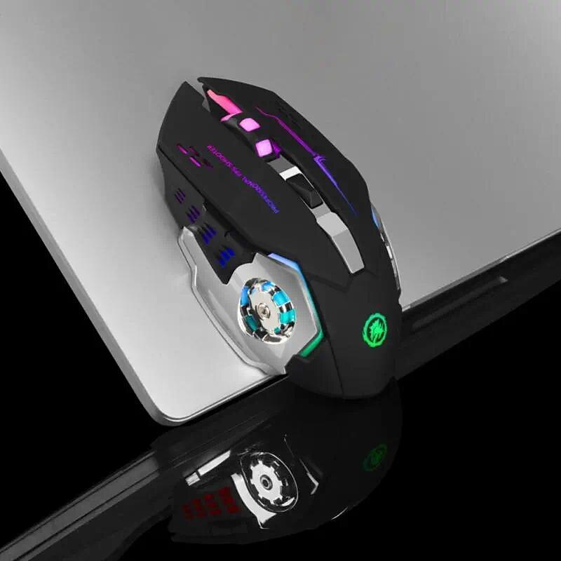 USB Rechargeable Wireless Mouse Gaming Mouse Silent Mechanical E-Sports Backlight PC Gamer Mouse Optical Mice For Computer Gift For Birthday/Easter/Boy/Girlfriend 2025 - $20.99 –P10