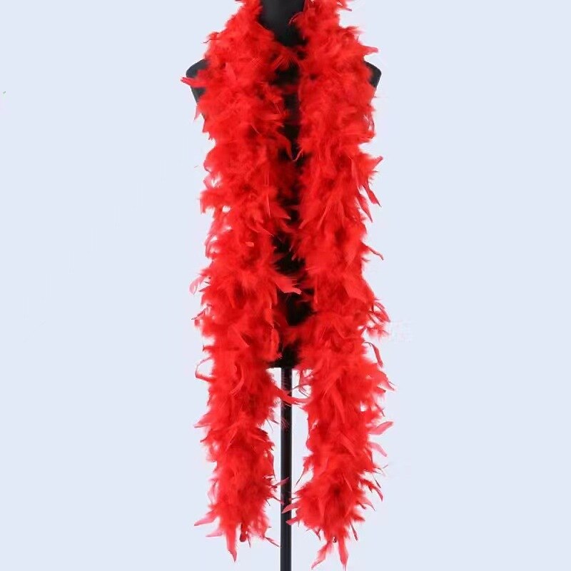 Fargerike Fjær Boaer 6,6 fot Fjær Boa Kvinne Flapper Jente Kongens Dag Oransje Karneval Dans Bryllup Fest Halloween 2025 - $14.99 –P5