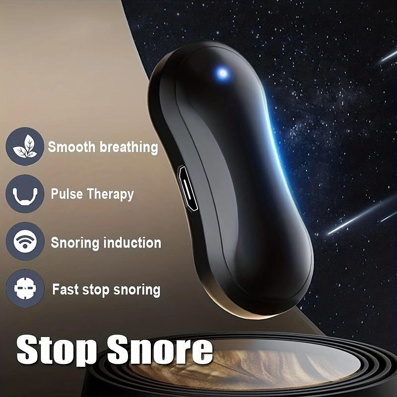 slim anti-snurkapparaat draagbaar usb oplaadbaar slaapinstrument draadloze hoofdmassager om slaapfysiotherapie te verbeteren 2025 - $19.99 –P2