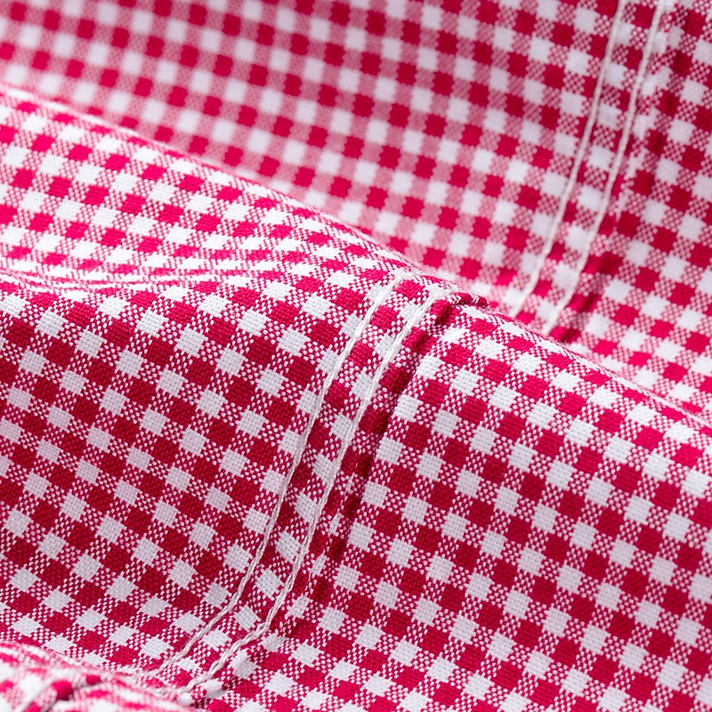 Herr Skjorta Button Down skjorta Icke-järnskjorta Oxford skjorta Pläd / Randig / Chevron Bröllop Kontor & Karriär Svart Rubinrött Blå Långärmad Tröjkrage Alla årstider Kläder Mönster 2025 - $31.99 –P12