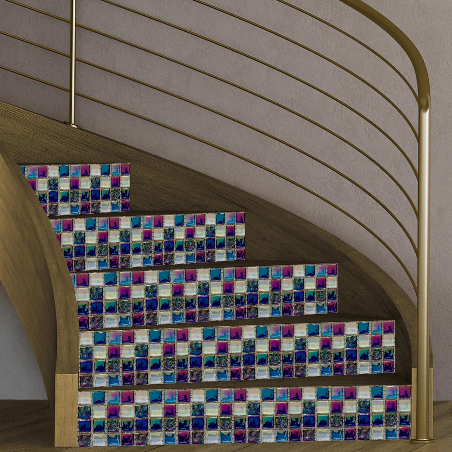 10 buc. autocolant mozaic de faianta decor impermeabil pentru perete baie autocolant autocolant de perete rezistent la ulei de bucătărie 10*10 cm 2025 - $10.99 –P11