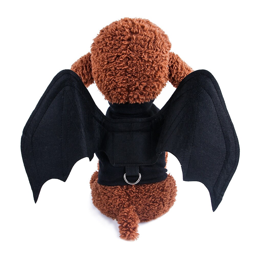 fantasia de cachorro para halloween, carnaval halloween gato criativo cachorro asa de morcego roupas transformadas de 2025 por $10.99 -P8