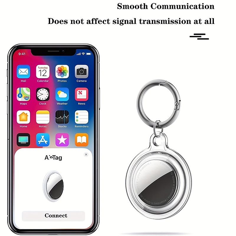 2025年 電話 ケース 用途 Apple AirTag AirTag Airtag DogCollar アンチ失われました ロケータートラッカー TPU  コレクション – $10.99 –P7