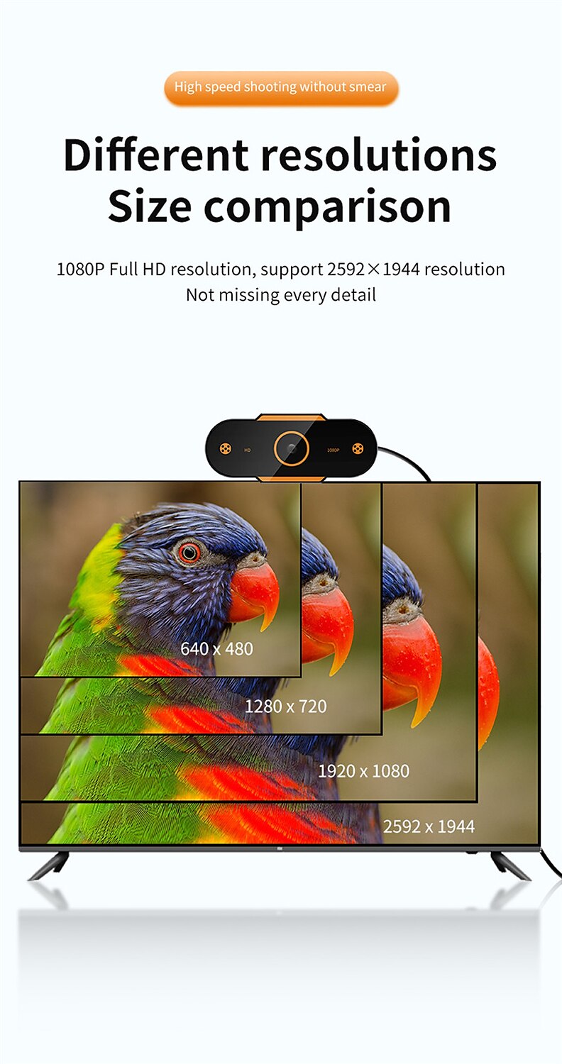 Full 1080P Autofocus HD Webcam Web USB Camera Microphone for PC Desktop Laptop 2025 - $17.99 –P12