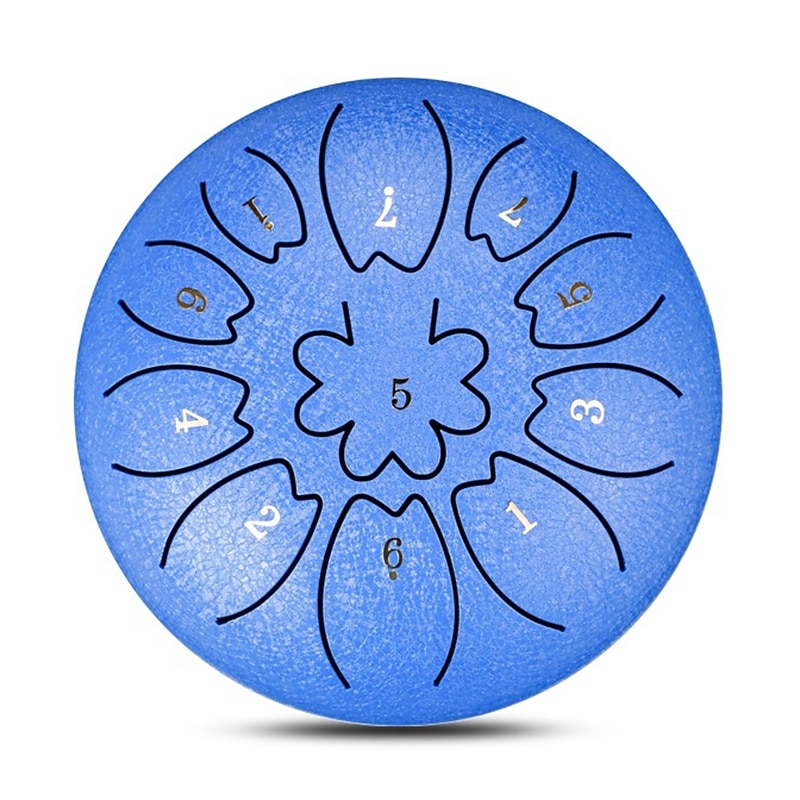 6 Inch 11 Tone Steel Tongue Drum Mini Music Drums Handpan Beginners Ethereal Drum Musical Instruments Tambor Gifts 2026 - $53.99 –P17
