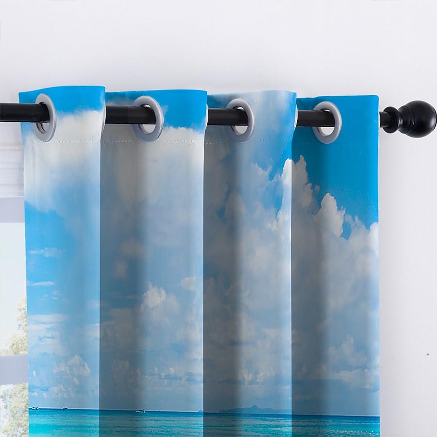 vanntette innendørs utendørs gardiner solsikker for bryllup uteplass tykke privatliv grommet gardiner for bryllup soverom, stue, veranda, pergola, cabana 2025 - $34.99 –P8