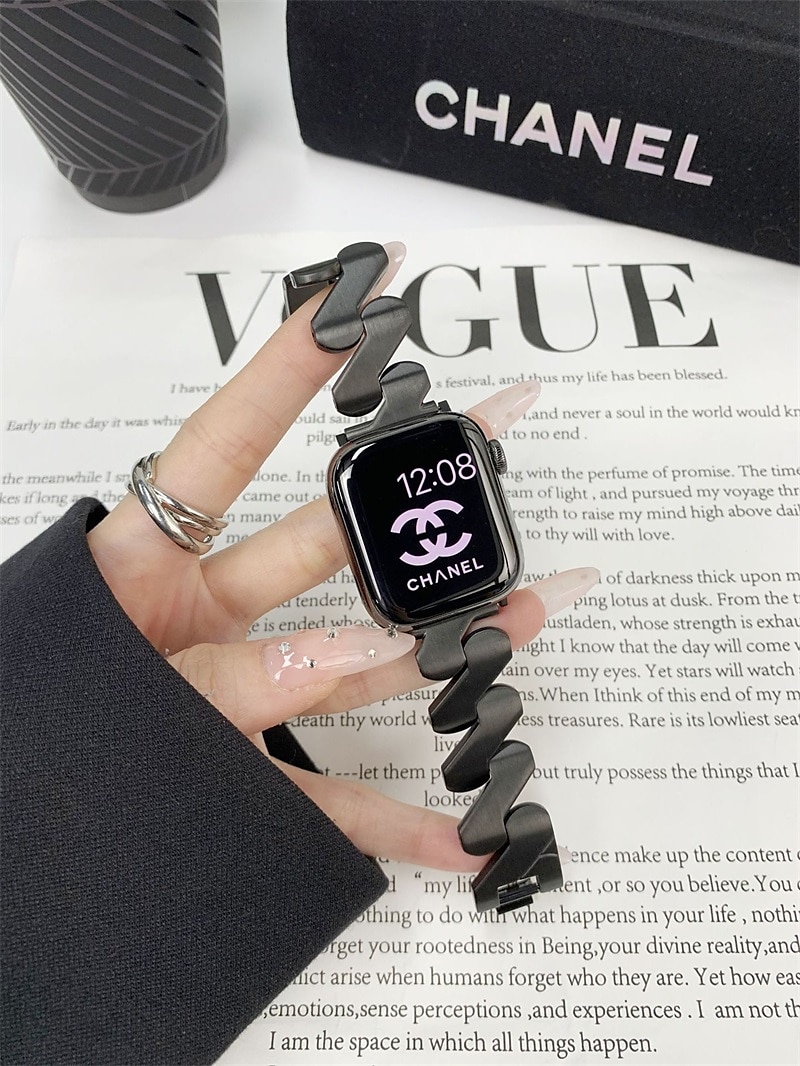 MY CHANEL APPLE WATCH 