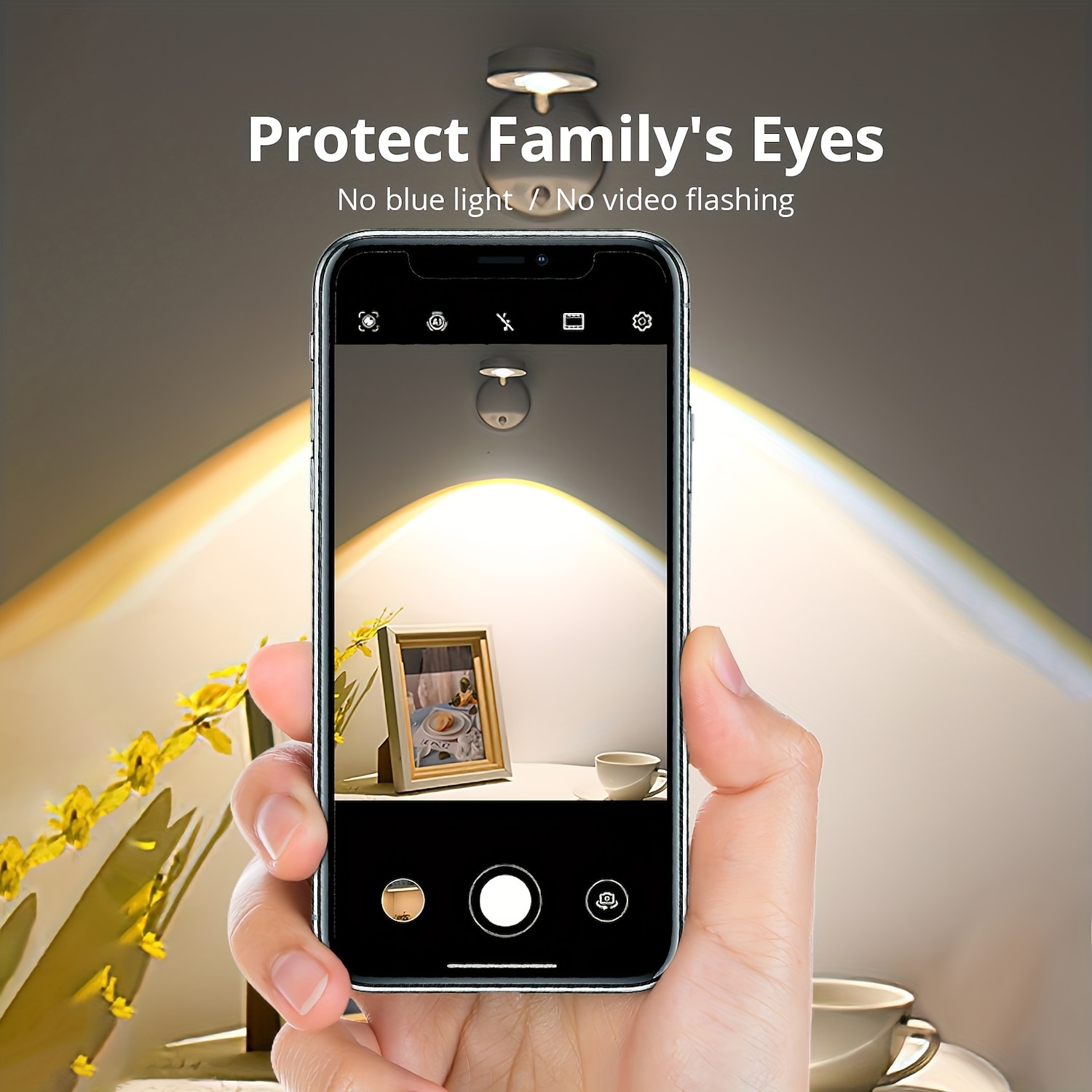 ladattava liiketunnistin led-seinävalaisin, langaton akkukäyttöinen induktiolamppu seinään kiinnitettävä kuvavalo gallerioihin, portaisiin, käytäviin ja makuuhuoneen sisustukseen 2026 - $30.99 –P9