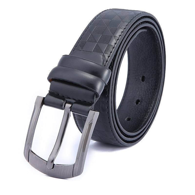Homme Ceinture en similicuir Ceinture PU Noir Chameau Alliage Plein Usage quotidien Sortie Fin de semaine de 2025 ? $5.49 –P2