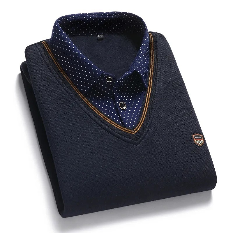 Herren Pullover Herren Pullover Gerippt Stricken Standard Strick Stehkragen Moderne zeitgenössische Freizeitskleidung Ausgehen Bekleidung Winter Blau Hellgrau S M L 2025 - $12.99 –P2