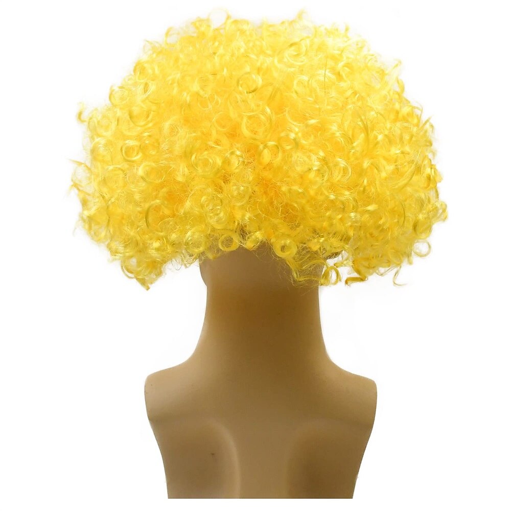 perruques afro courtes et moelleuses - femmes hommes crépus bouclés disco hippie perruque pour costume cosplay carnaval fête de Noël de 2025 ? $18.99 –P7