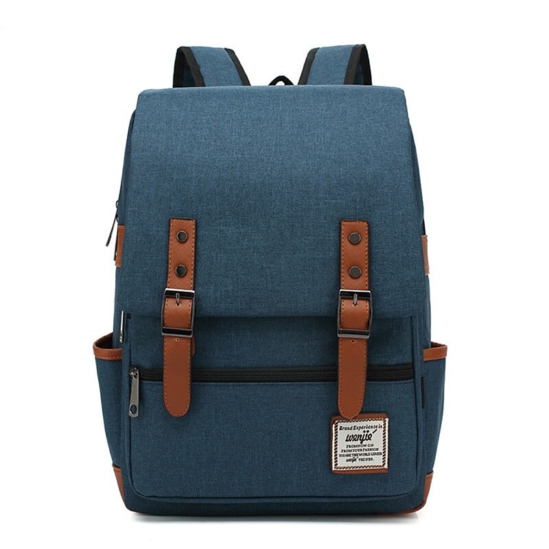 Vintage 16 inch Laptop Backpack Women Canvas Bags Men canvas Travel Leisure Backpacks Retro Casual Bag School Bags For Teenagers, Back to School Gift 2026 - $35.99 –P13