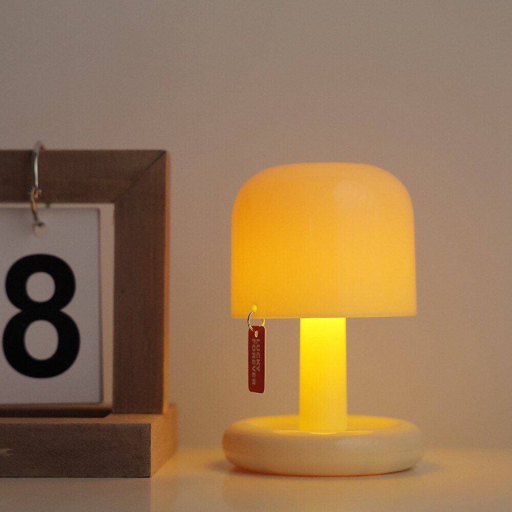 mini lampada da tavolo luce notturna al tramonto lampada da comodino camera da letto ricaricabile usb creativa per bambini regalo di compleanno per bambini decorazioni per la casa del 2025 a $20.99 –P3