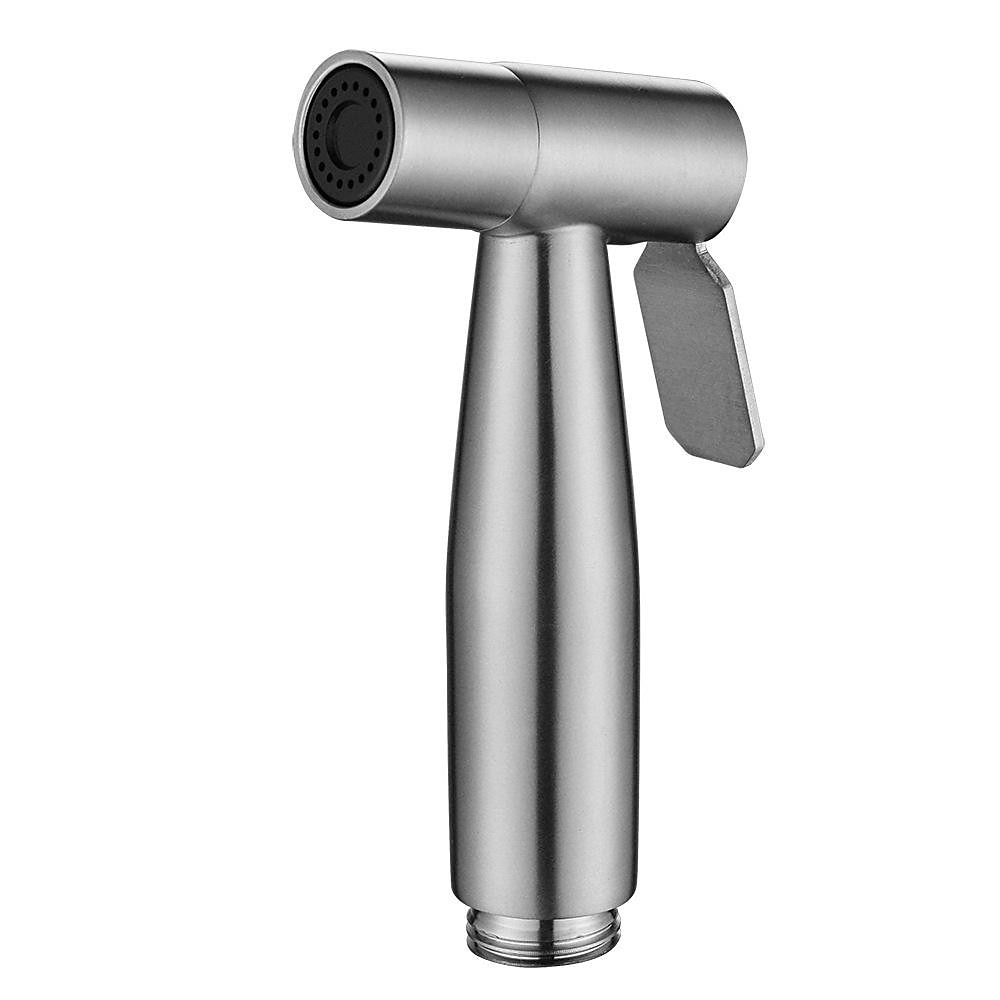 Ensemble de pulvérisateur de bidet sans support de perçage pour tête et tuyau en acier inoxydable de toilette 1,5 m/3 m, pulvérisateur à main mural, nettoyage des couches shattaf pour l'hygiène personnelle de 2025 ? $16.49 –P6