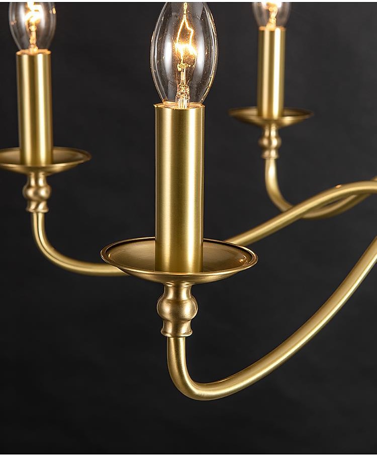 candelabru auriu candelabru modern cu 8 lumini pentru sufragerie, dormitor, foaier, sufragerie, insulă de bucătărie, intrare, birou, bar, decor fermă 110-240v 2026 - $475.19 –P1