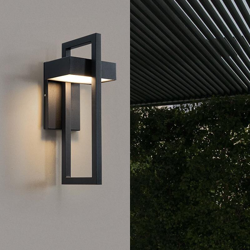 Luminárias de parede externas à prova d'água arandelas de varanda montadas na parede iluminação moderna lâmpadas de parede para pátio porta da frente entrada branco quente 110-240 v de 2026 por $199.99 –P5