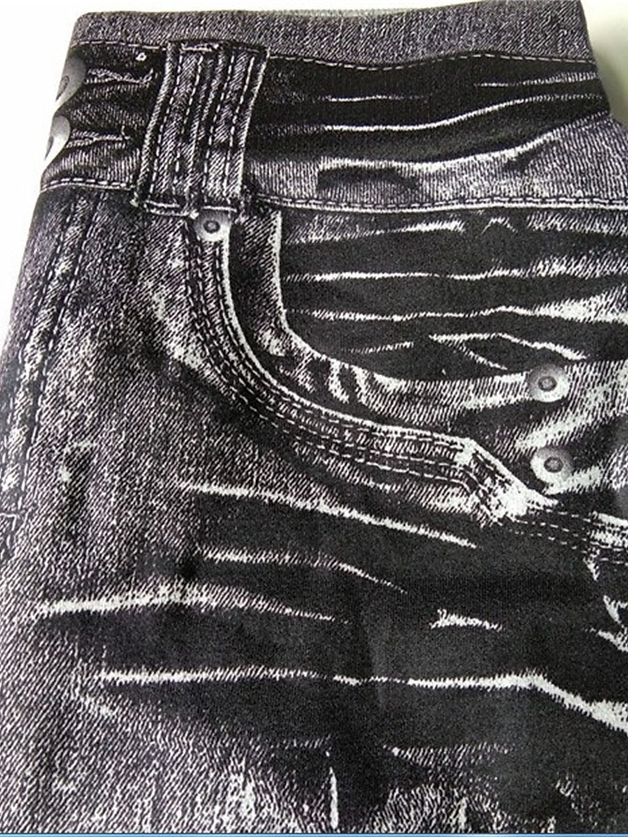 Women's Slim Pants Trousers Pocket High Cut High Waist Full Length Black Summer 2025 - $12.99 –P11