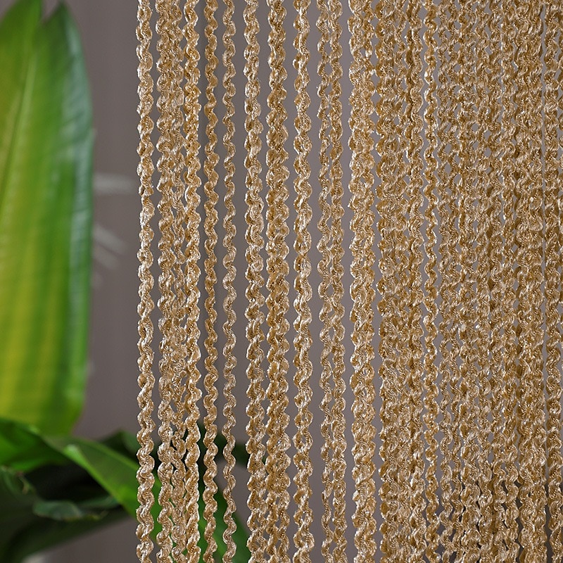 Black Beaded Curtains String Curtain Doorway Curtain Tassels Beaded Curtain, Boho Macrame Sliding Door Curtain Wedding Tapestry Decoration, Room Divider for Pergola Outdoor Patio 2025 - $16.99 –P9