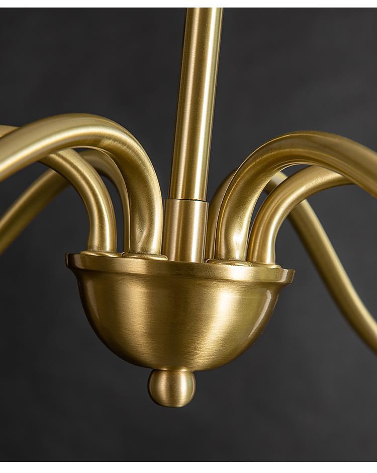 candelabru auriu candelabru modern cu 8 lumini pentru sufragerie, dormitor, foaier, sufragerie, insulă de bucătărie, intrare, birou, bar, decor fermă 110-240v 2026 - $475.19 –P2