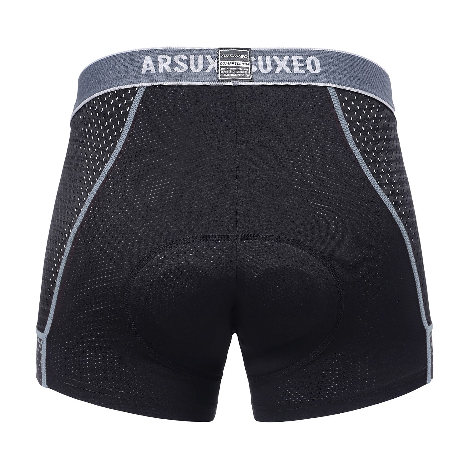 Arsuxeo Herr Mönstrad Undershorts till cykling Cykelunderkläder Cykelshorts Cykel Herr Boxer Vadderade shorts Formpassad Bergscykling Vägcykling sporter Minskar skavsår Uppsugande Svettavvisande 2026 - $17.49 –P20