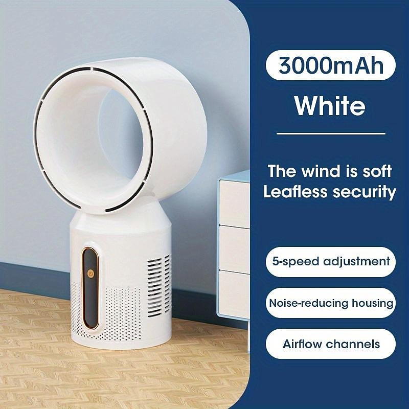2025年 マルチファンクションUSBファン – LEDライト付き充電式デスクトップファン、キャンプ、天井、ポータブルモード  コレクション – $53.99 –P10