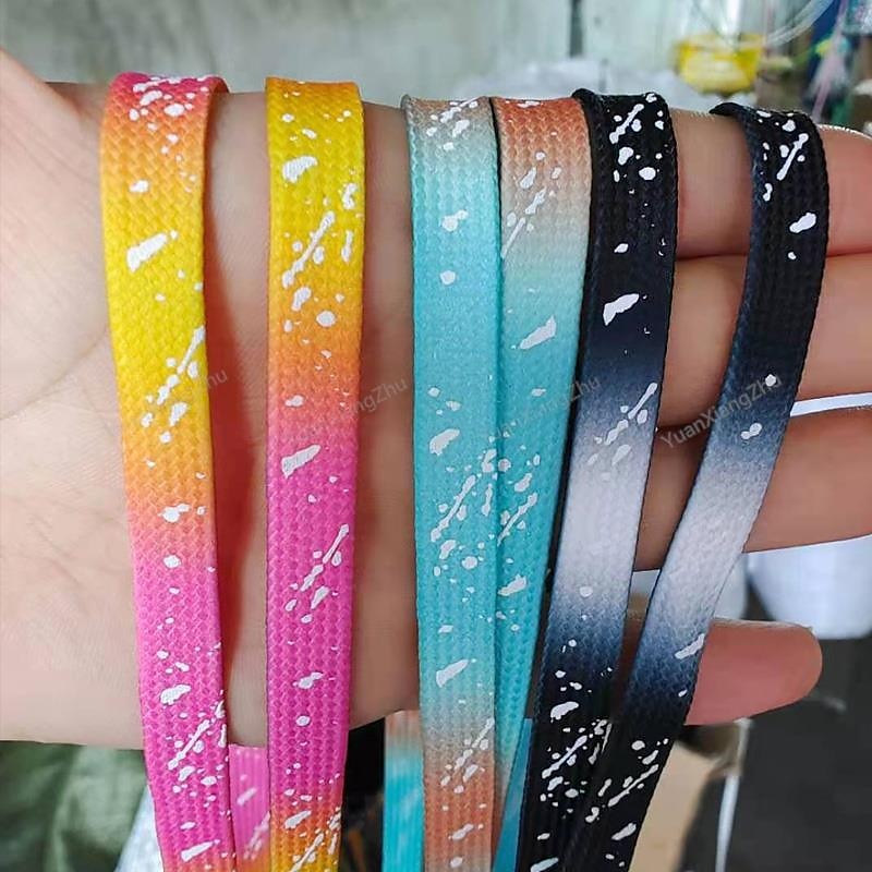 Cordones con estampados que brillan en la oscuridad para las Air Force 1: cordones planos luminosos para Halloween, Navidad, fiestas y personalización de ropa urbana. 2025 - €6.99 –P6
