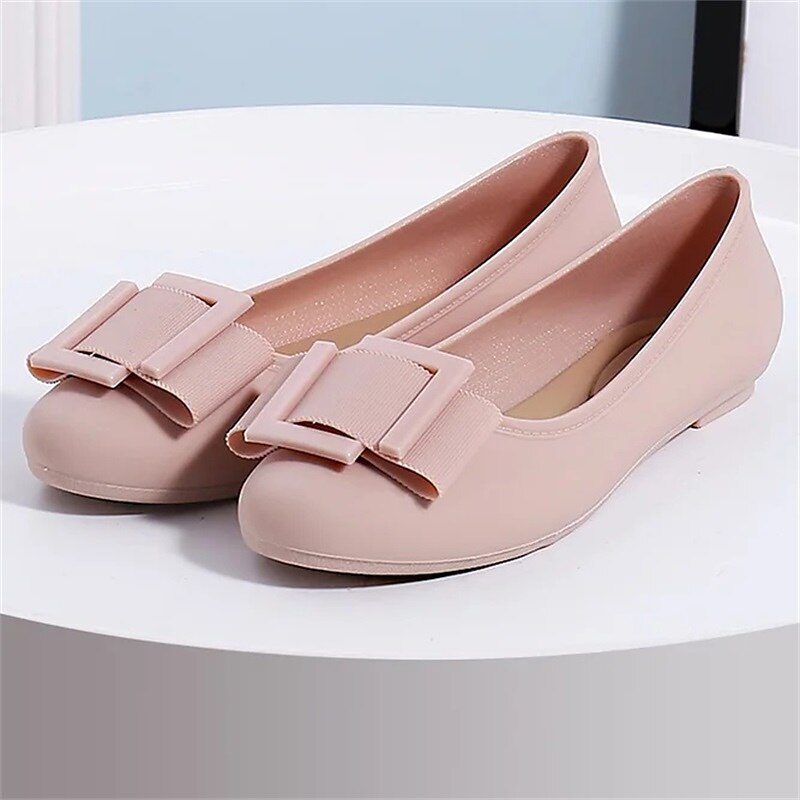 eleganti ballerine pieghevoli da donna con fiocco elegante: scarpe ultra comode, portatili e versatili per viaggi, lavoro e abbigliamento casual del 2025 a $24.99 –P1