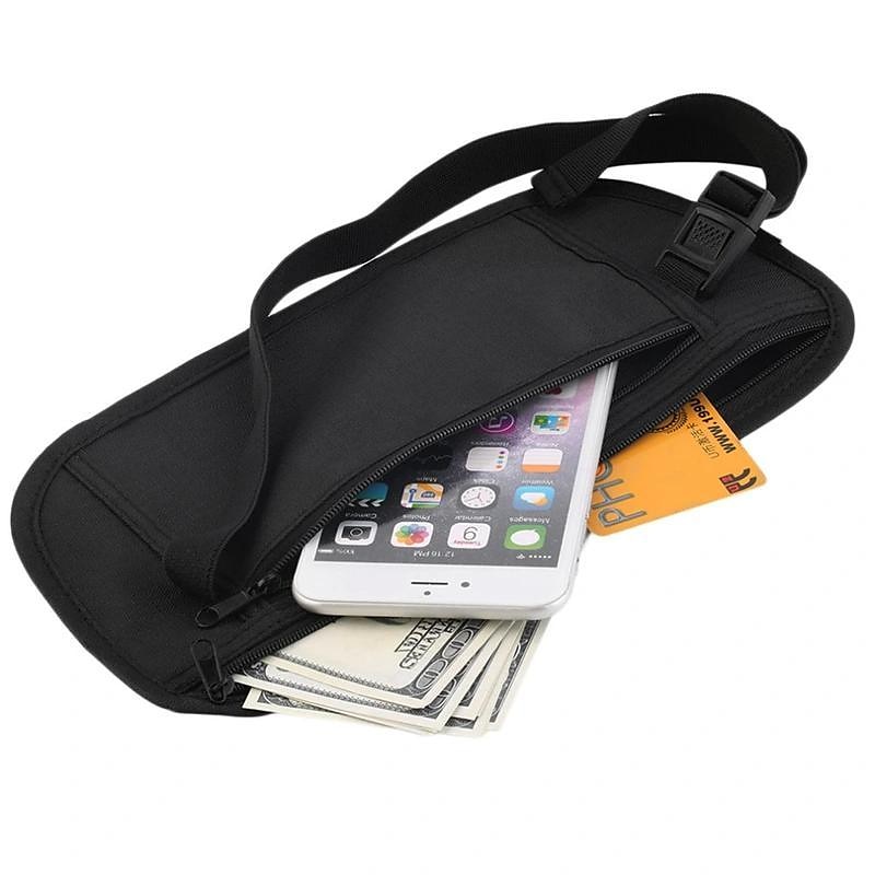 1 st onzichtbare reisheuptassen heuptasje voor paspoort geld heuptas verborgen veiligheidsportemonnee casual tas voor mannen vrouwen 2026 - $5.49 –P7