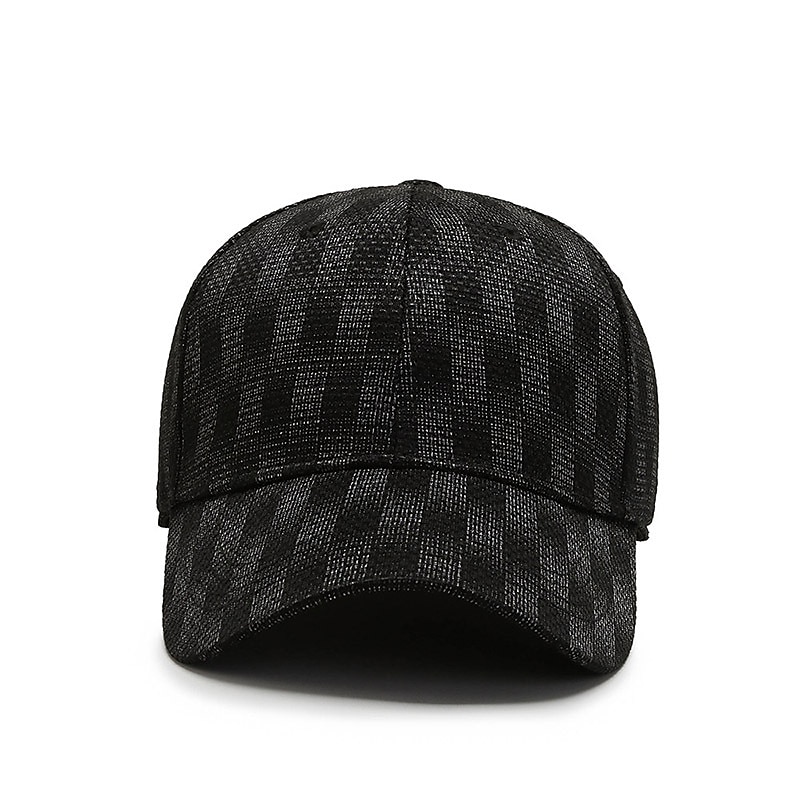 Per uomo Cappellino da baseball Cappello da sole Nero Blu 100% cotone Viaggi Stile da spiaggia Esterno Da mare Liscio Crema solare Di tendenza Elastico del 2025 a $9.99 –P2