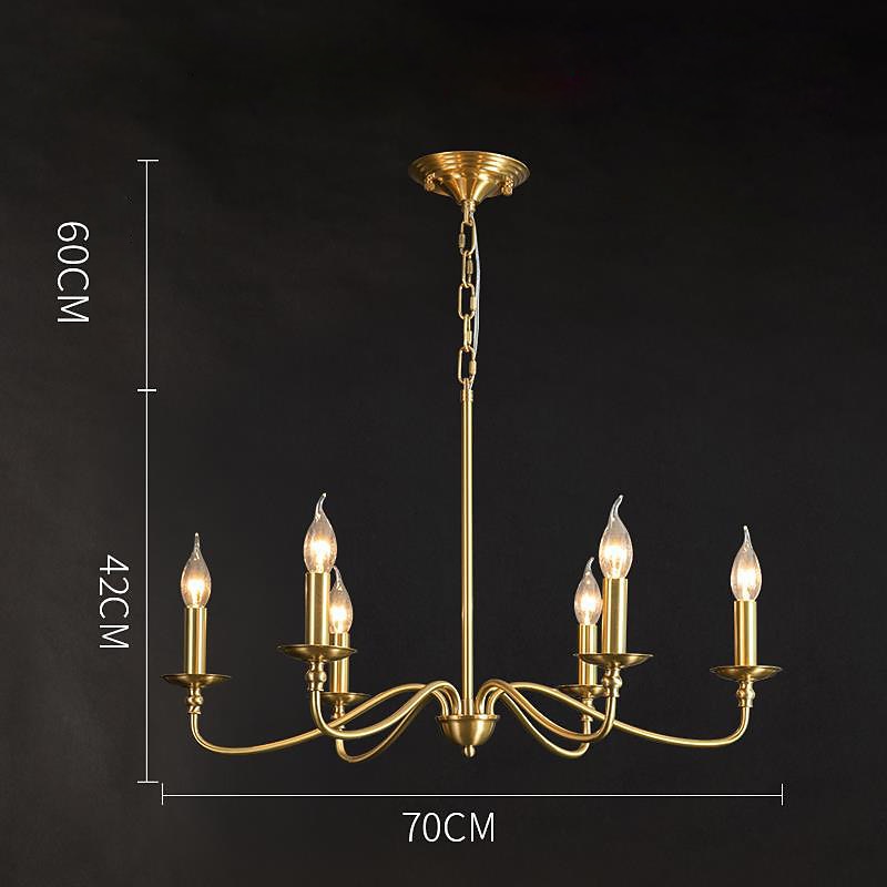 2025年 ゴールドシャンデリア 8 ライトモダンシャンデリア、ダイニング