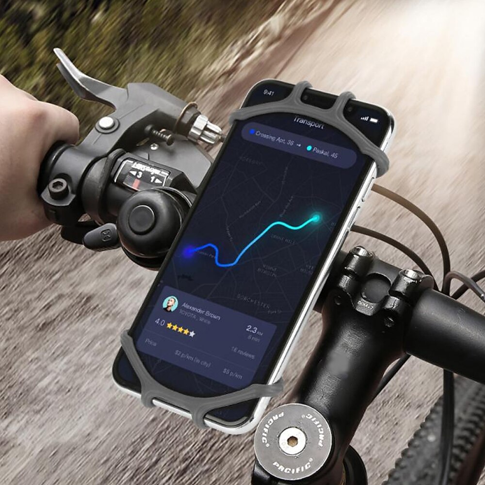 Supporto per telefono per bicicletta in silicone girevole a 360 gradi, staffa per supporto per moto per auto del 2025 a $11.99 –P1