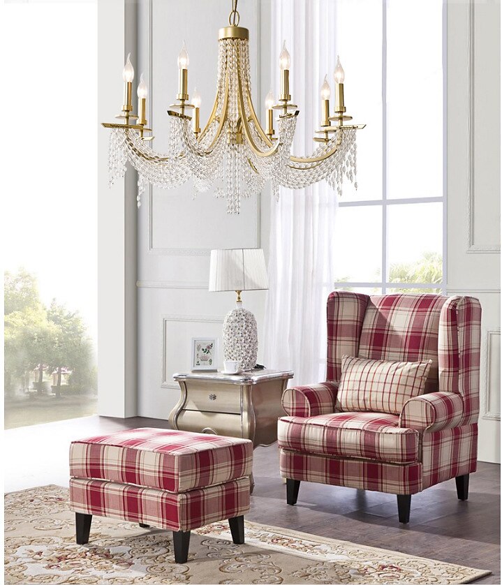 moderno lampadario in cristallo trasparente regolabile 6/8 luci cristallo montaggio a filo appeso a soffitto lampada a sospensione classico apparecchio di illuminazione in stile candela e12/e14 per del 2025 a $601.99 –P1