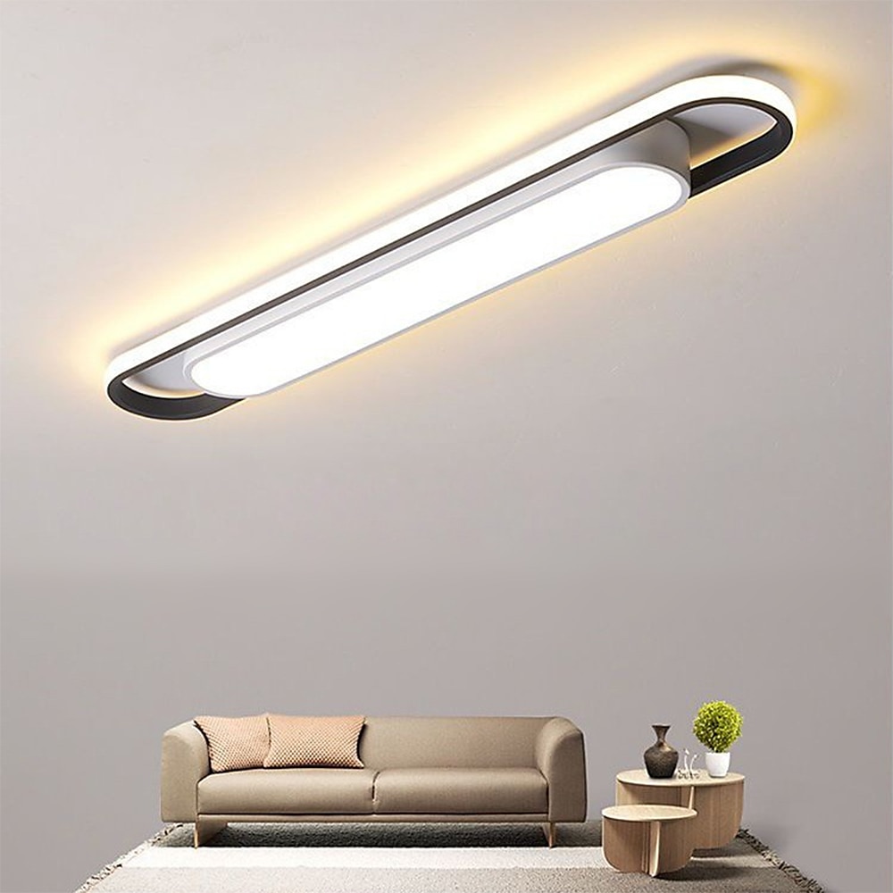 moderní led stropní svítidlo 15,6-39in vestavěné stropní svítidlo vhodné pro kovové stropní lustry v obývacích pokojích ložnice restaurace kanceláře chodby a chodby ac110v ac220v 2025 - $71.99 –P1