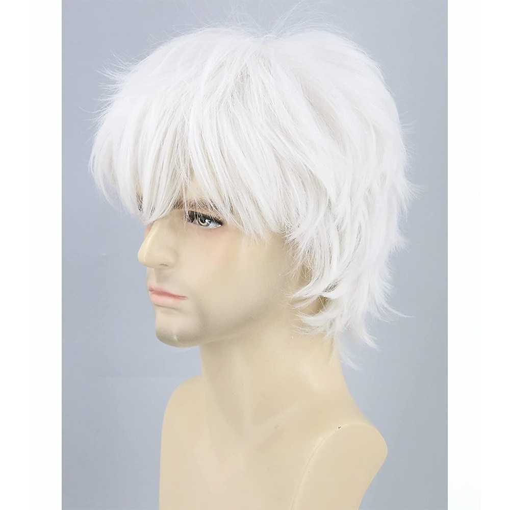 2026年 topcosplay ユニセックス 大人または子供用ウィッグ ダーティブロンド ショート レイヤード ふわふわ コスプレ カーニバル コスチューム ウィッグ  コレクション – $22.99 –P13