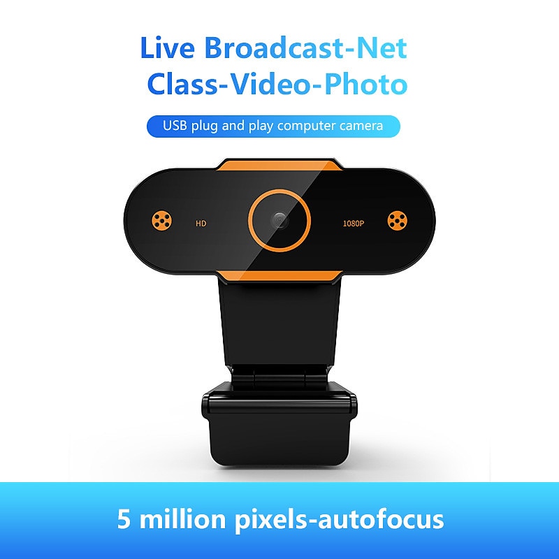 Full 1080P Autofocus HD Webcam Web USB Camera Microphone for PC Desktop Laptop 2025 - $17.99 –P1