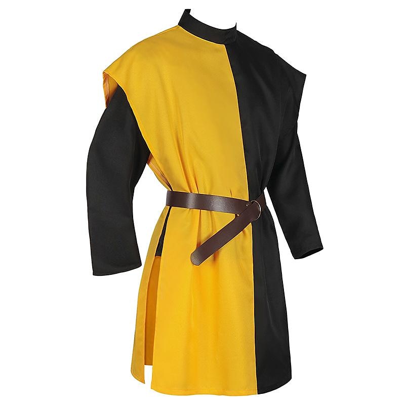 Mittelalterlich Renaissance Cosplay Kostüm Maskerade Tunika Wikinger Kreuzritter Kostüm Herren Vikinger Fantasie Maskerade Party / Abend Erwachsene Trikot / Einteiler 2025 - $38.99 –P3