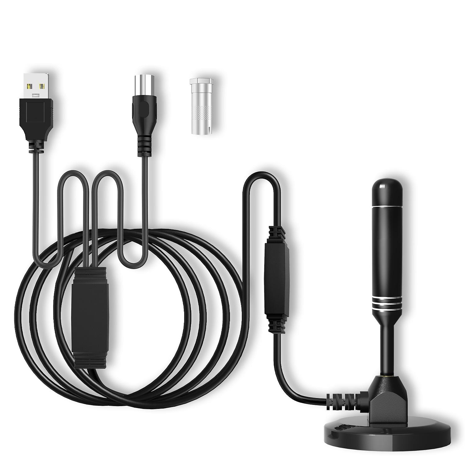 antenna tv digitale hdtv amplificata portata 3600 miglia indoor outdoor w/base magnetica del 2026 a $23.99 –P1