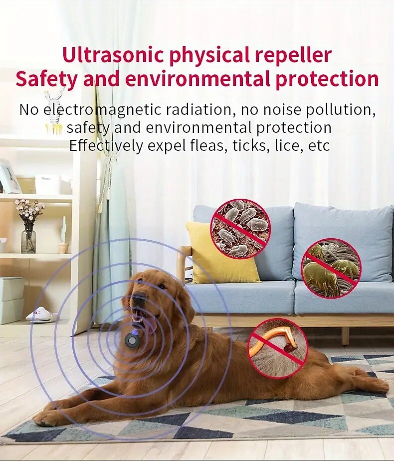 2025年 USB充電式インテリジェント虫除け - ポータブル屋外超音波蚊とペットのバグ忌避装置  コレクション – $15.99 –P5