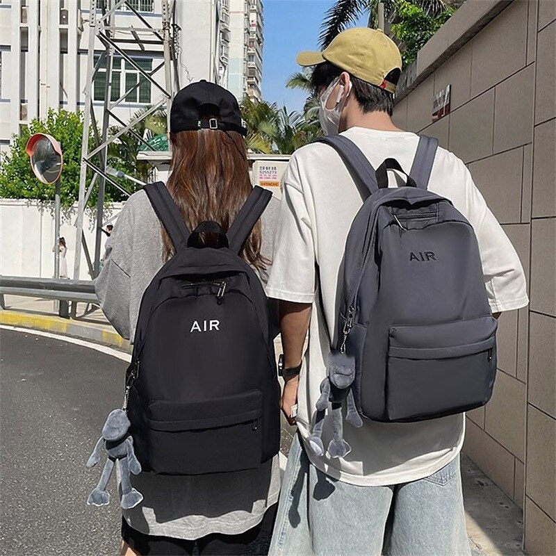 1 Piece Fashion New Shoulder Bag kids Universal Simple Schoolbag Student  Backpack Large Capacity Backpack