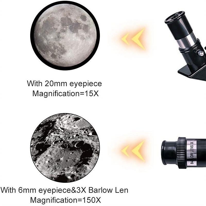 F30070M 70mm Aperture 300mm Astronomical Refractor Astronomical Telescope Tripod Finder Scope- Portable Travel Telescope With Tripod 2025 - €94.19 –P5