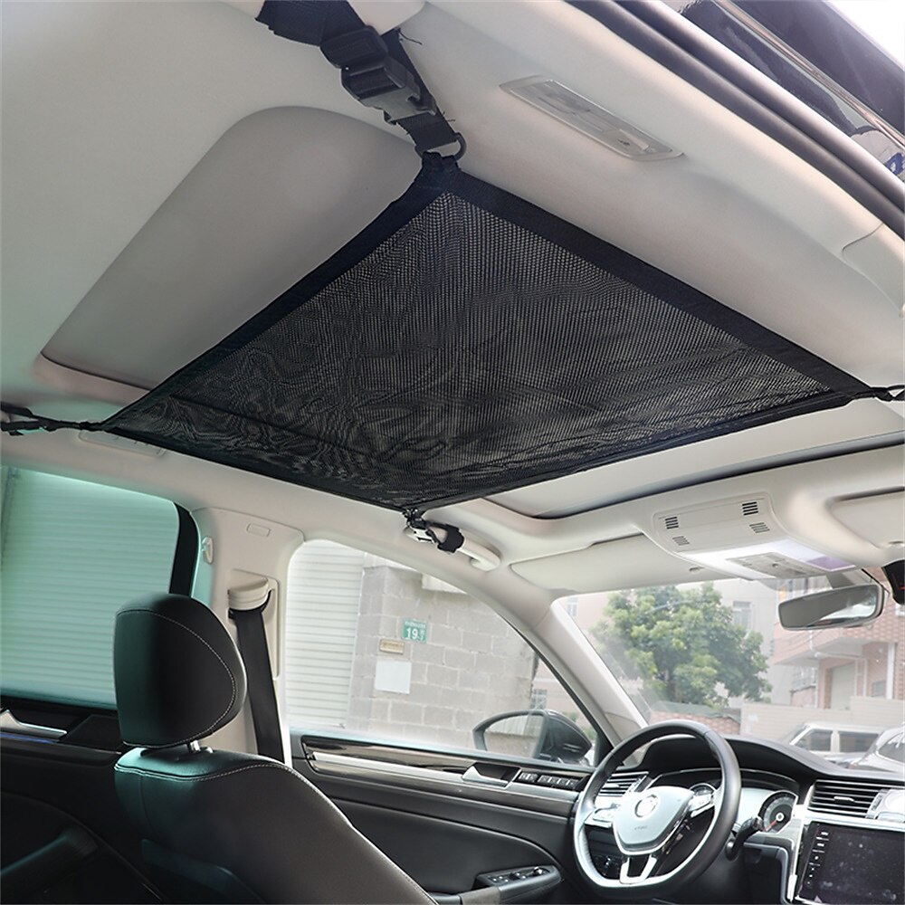 rete portaoggetti da soffitto per auto borsa da tetto per auto rete da carico interna borsa in rete traspirante del 2025 a $19.99 –P3