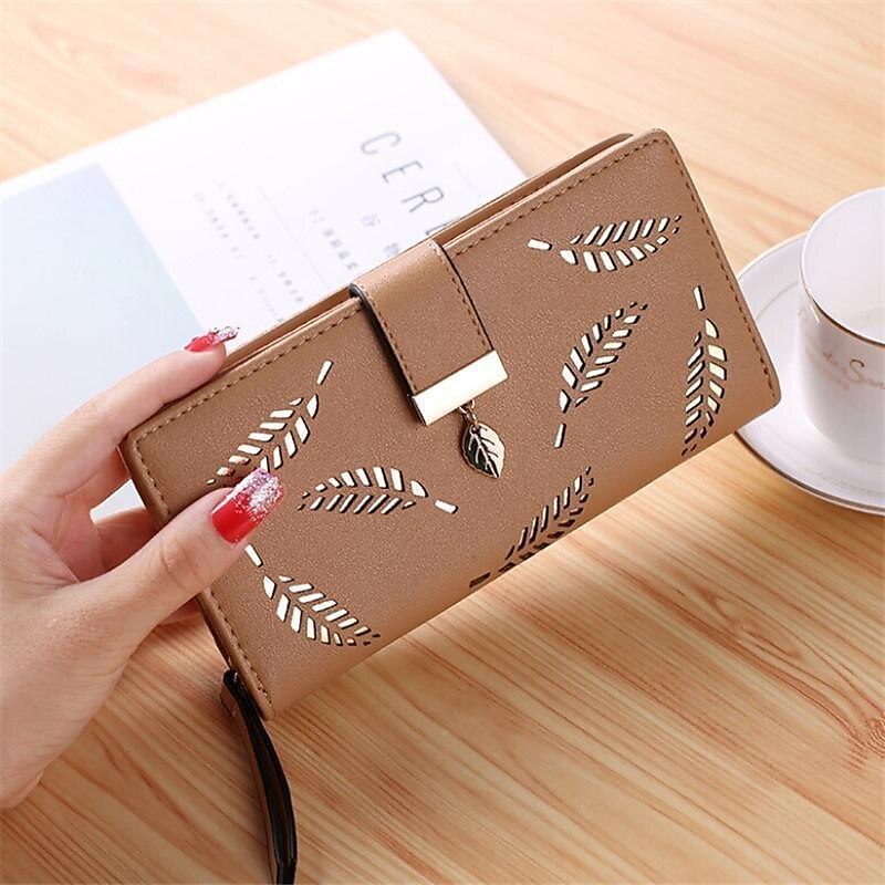 Mode Frauen Dame Reißverschluss Münze Handytasche lange Geldbörse Brieftasche Kartenhalter 2025 - $11.99 -P9