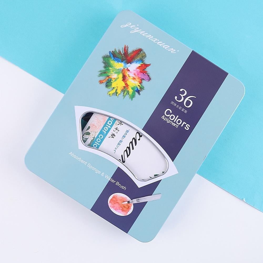 pędzel do malowania olejnego F Kolory wody Pudełko na Prezent Tęczowy Plastik Ołówki 1 na Artyści dla dorosłych 2025 - $11.99 –P4