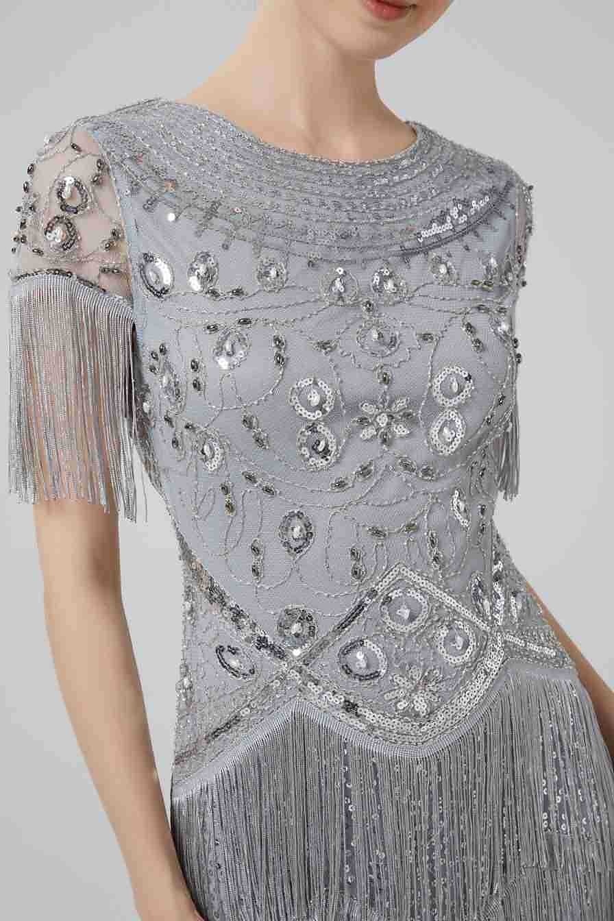 Retró Ordító 20-as évek 1920-as évek Flapper ruha Ruhák A nagy Gatsby Esküvői Vendég Flitter Rojt Jelmez Női Álarcos mulatság Esküvő Esküvői vendég Buli / Este Felnőttek Ruha Hazatérő ruhák 2025 - $66.99 –P18